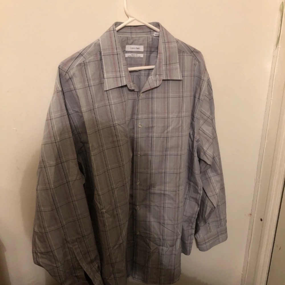 Calvin Klein button up tee
